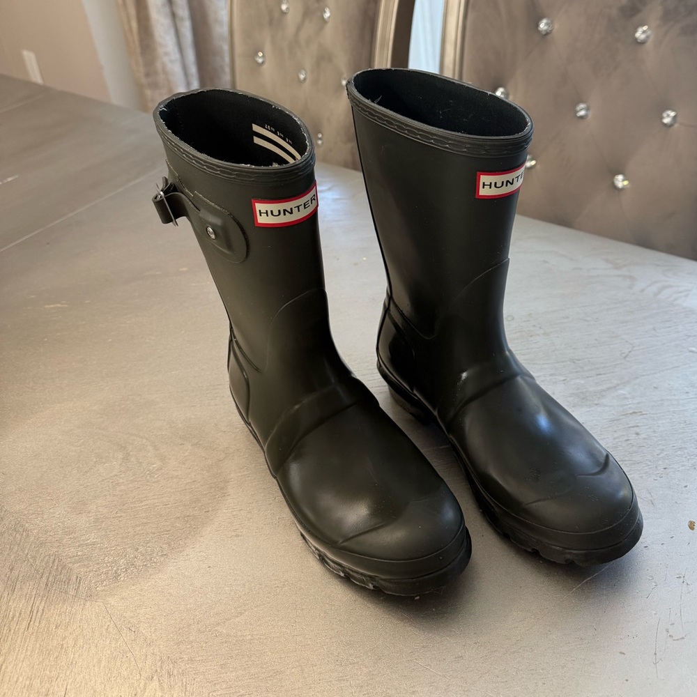 Hunter Classic Dark green Waterproof Boots